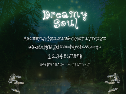 Dreamy Soul - Ethereal and Whimsical font - TTF Download